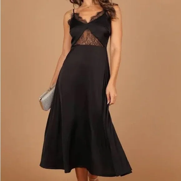 Petal & Pup | Dresses | Petal Pup Black Ariel Dress | Poshmark
